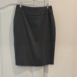Elegant Black Pencil Skirt
